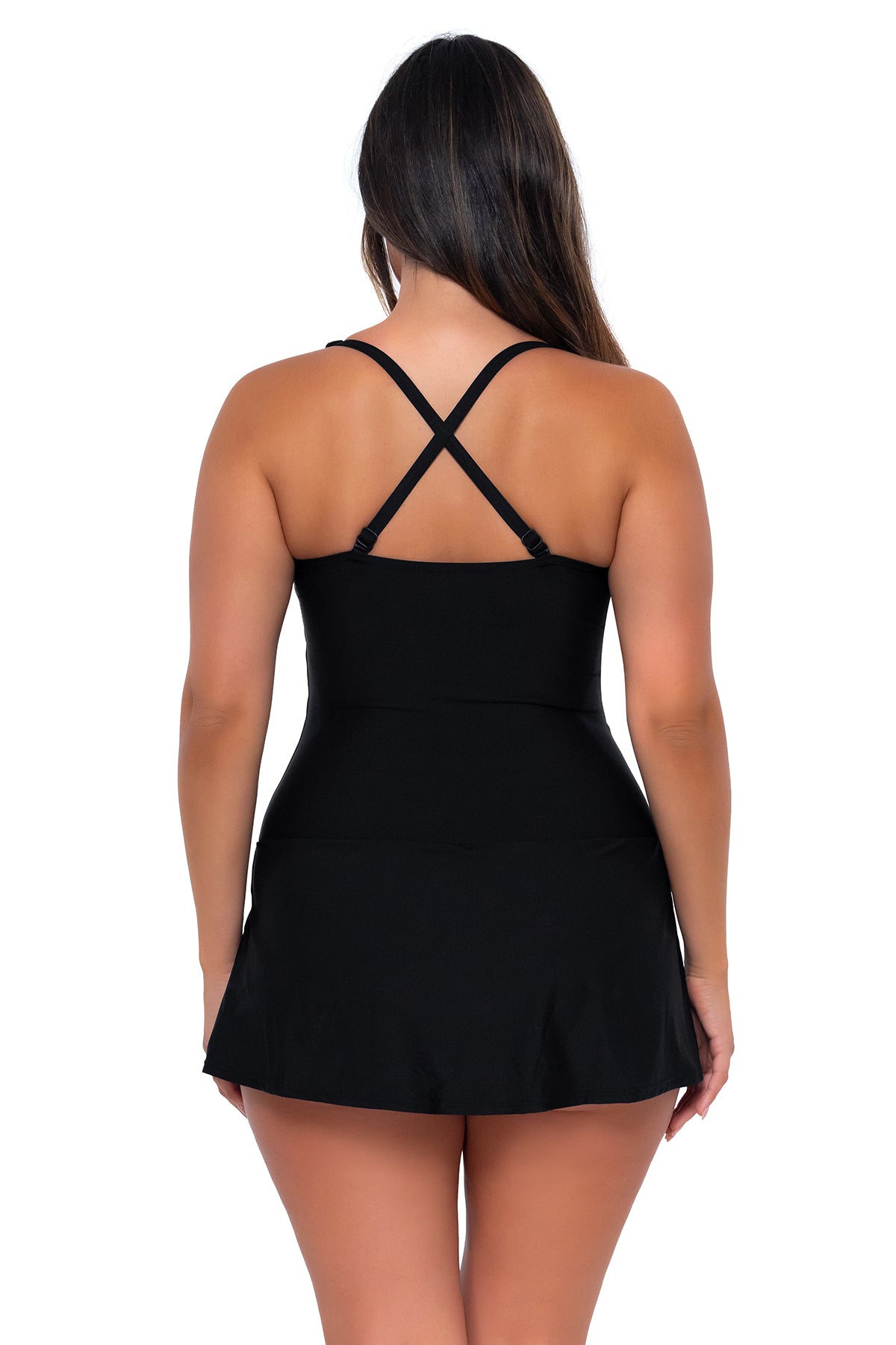 bikini swim dress Capriosca Swimwear - Catalina Chlorine Resistant Wide Strap - NO PANT forward aesthetics Miraclesuit Women's Twisted Sisters Adora