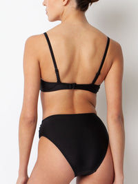 Villa Fresca Black Sofia Bikini Bottom