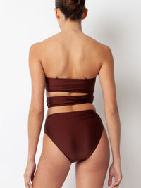 Villa Fresca Chocolate Amara Bikini Bottom