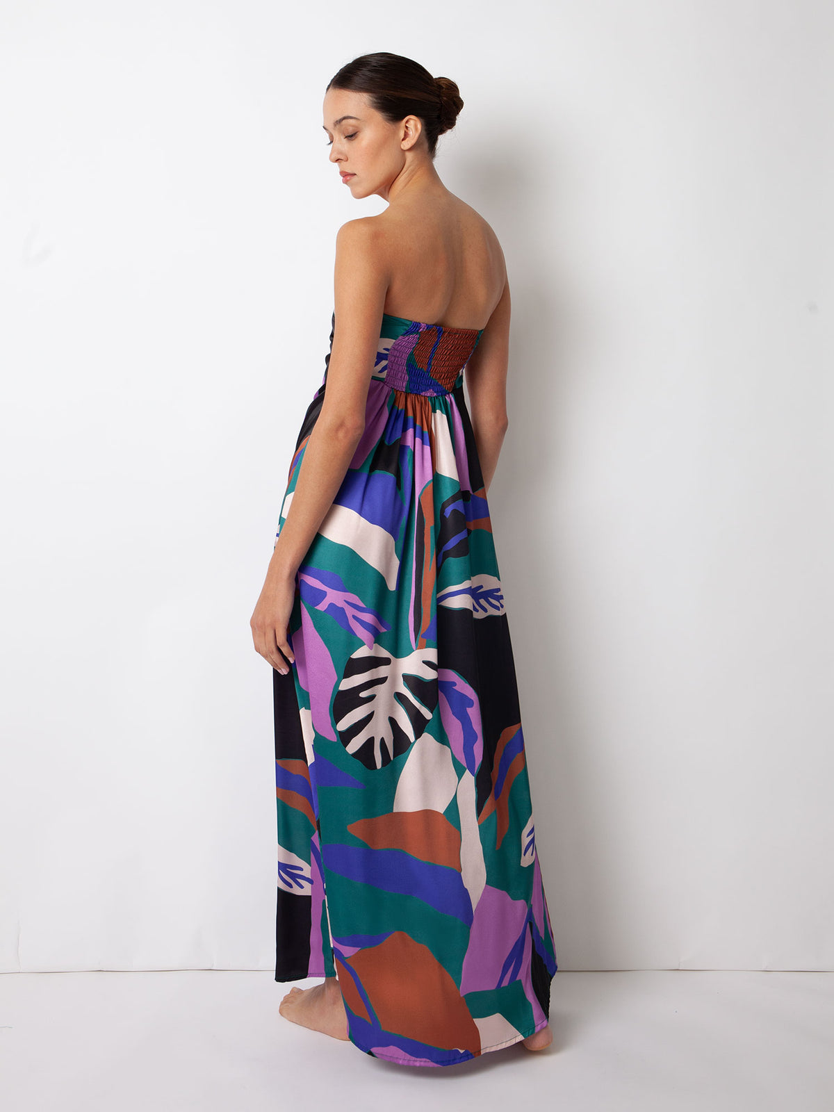 Lush Halle Dress: Strapless Resort Wear | Villa Fresca Sunsets Inc. Lush Halle Dress: Strapless Resort Wear | Villa Fresca Sunsets Inc.