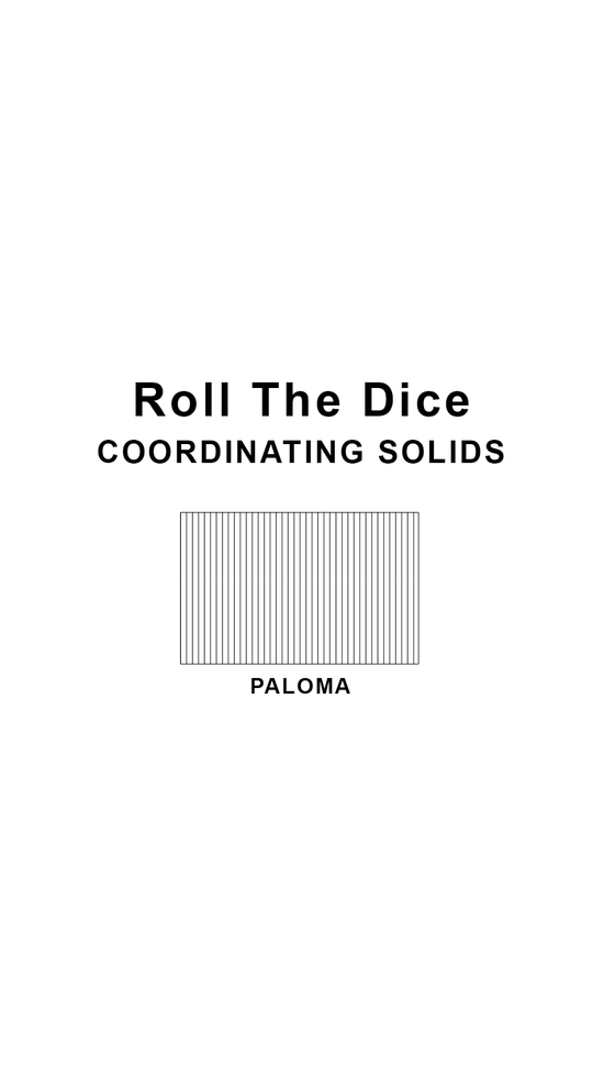 Cargar imagen en el visor de la galería, Coordinating solids chart for Sunsets Roll The Dice swimsuit print: Paloma
