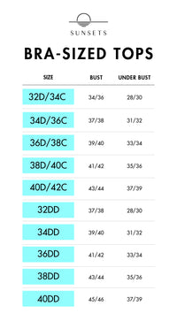 Sunsets Aqua Mist Sandbar Rib Danica Top