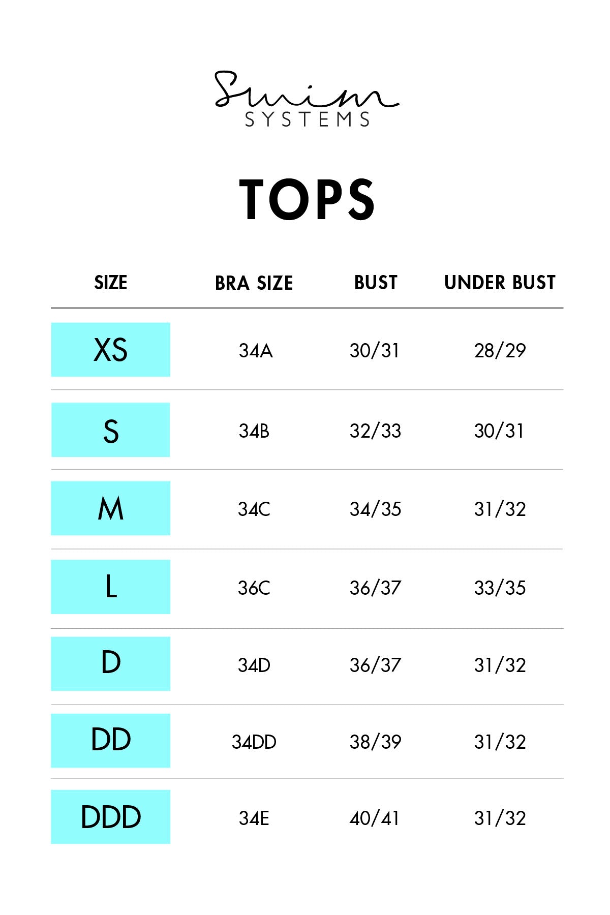 Swim Systems Bahama Blues Kali Tube Top