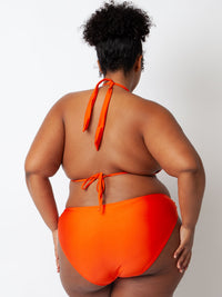 Villa Fresca Tangerine Bianca Bikini Top