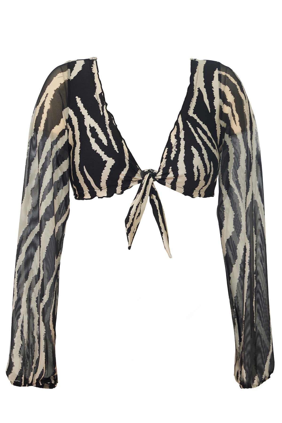 Villa Fresca Zebra Scarlett Bikini Top