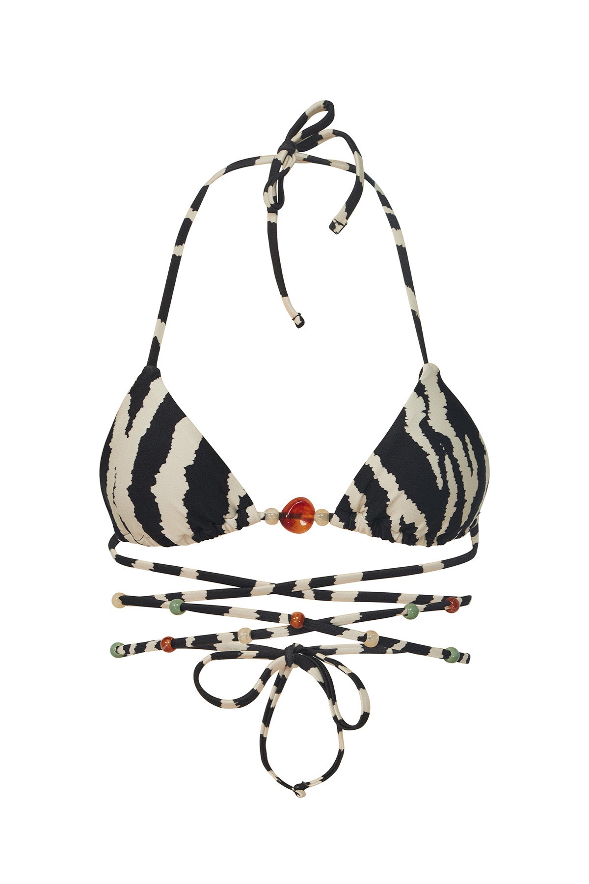 Villa Fresca Zebra Norah Bikini Top