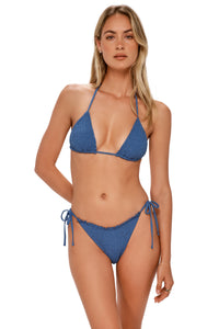 Swim Systems Desert Sky Lurex Kali Tie Side Bottom