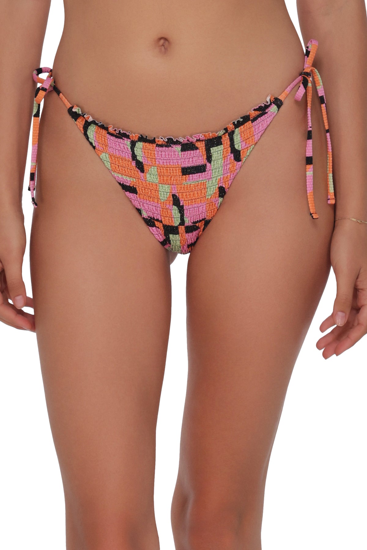 Swim Systems Mod Mirage Lurex Kali Tie Side Bottom