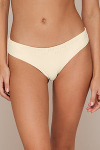 Swim Systems Cream Daisy Eyelet Hazel Hipster Bottom