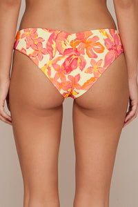 Swim Systems Island Coral Crinkle Rib Hazel Hipster Bottom