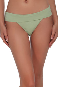 Swim Systems Aloe Lurex Laura Fold Over Bottom