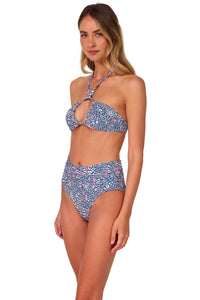 Swim Systems Americana Rib Laura Fold Over Bottom