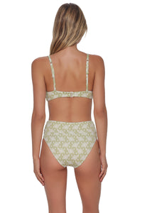 Swim Systems Cactus Flower Laura Fold Over Bottom