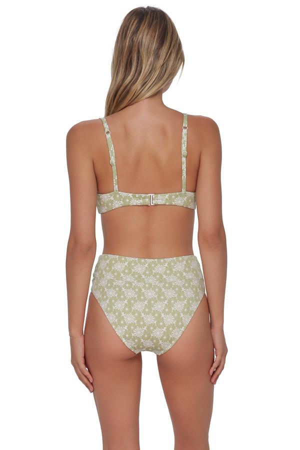 Swim Systems Cactus Flower Laura Fold Over Bottom