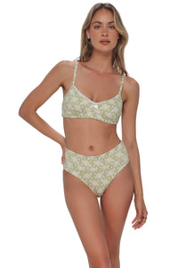 Swim Systems Cactus Flower Laura Fold Over Bottom
