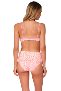 Swim Systems Coral Kiss Scrunch Laura Fold Over Bottom