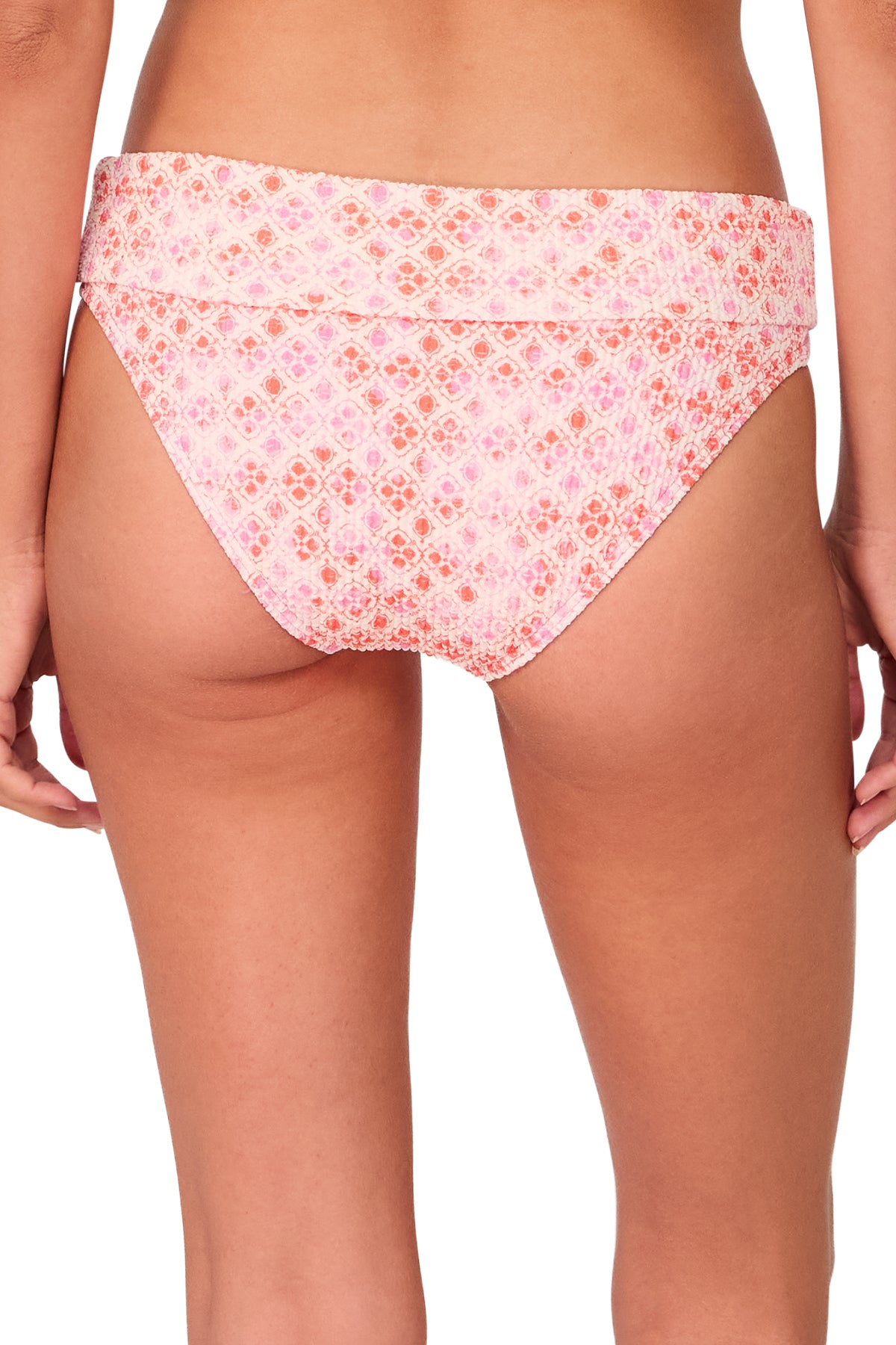 Swim Systems Coral Kiss Scrunch Laura Fold Over Bottom