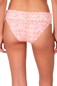 Swim Systems Coral Kiss Scrunch Laura Fold Over Bottom