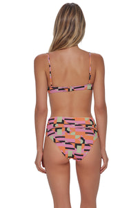 Swim Systems Mod Mirage Lurex Laura Fold Over Bottom