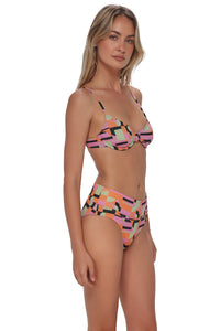 Swim Systems Mod Mirage Lurex Laura Fold Over Bottom