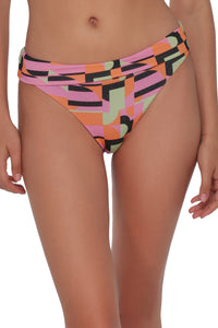 Swim Systems Mod Mirage Lurex Laura Fold Over Bottom