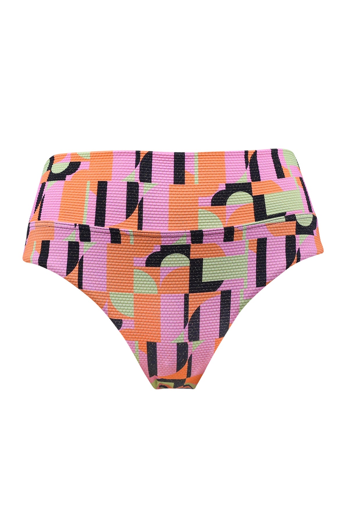 Swim Systems Mod Mirage Lurex Laura Fold Over Bottom