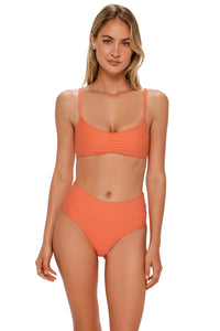 Swim Systems Persimmon Laura Fold Over Bottom