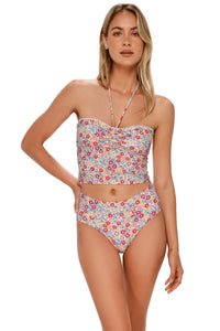 Swim Systems Prairie Petals Laura Fold Over Bottom