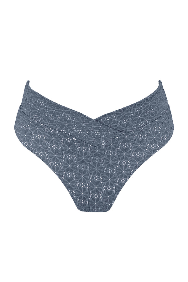 Swim Systems Dusk Daisy Eyelet Delfina V Front Bottom XS / DUSK / B325