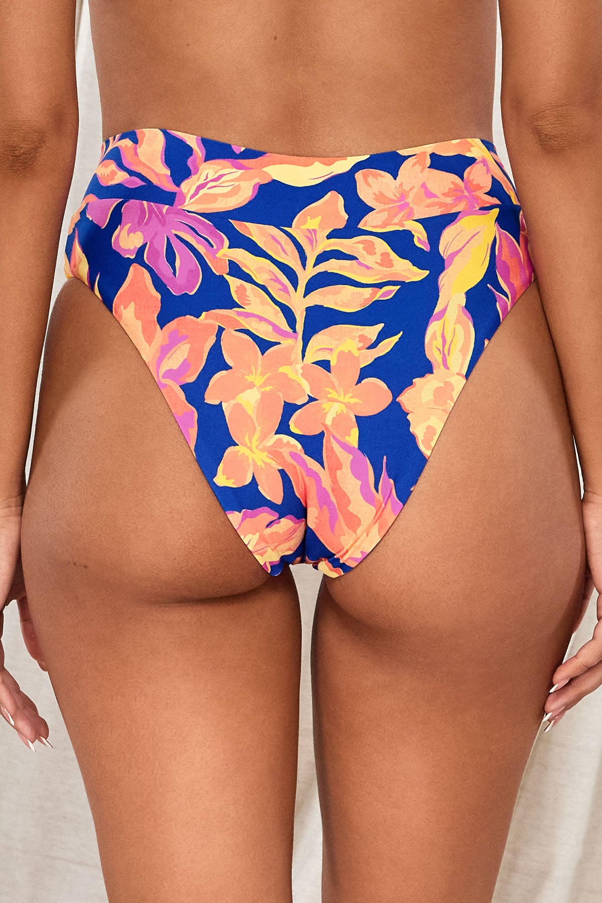 Swim Systems Royal Tropics Delfina V Front Bottom XS / ROYAL / B325