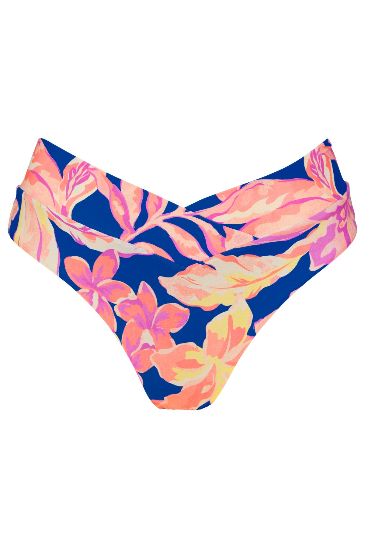 Swim Systems Royal Tropics Delfina V Front Bottom XS / ROYAL / B325