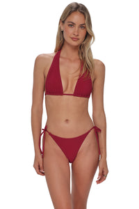 Swim Systems Cherry Pie Rib McKenna Tie Side Bottom