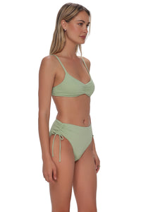 Swim Systems Aloe Lurex Malia High Waist Bottom