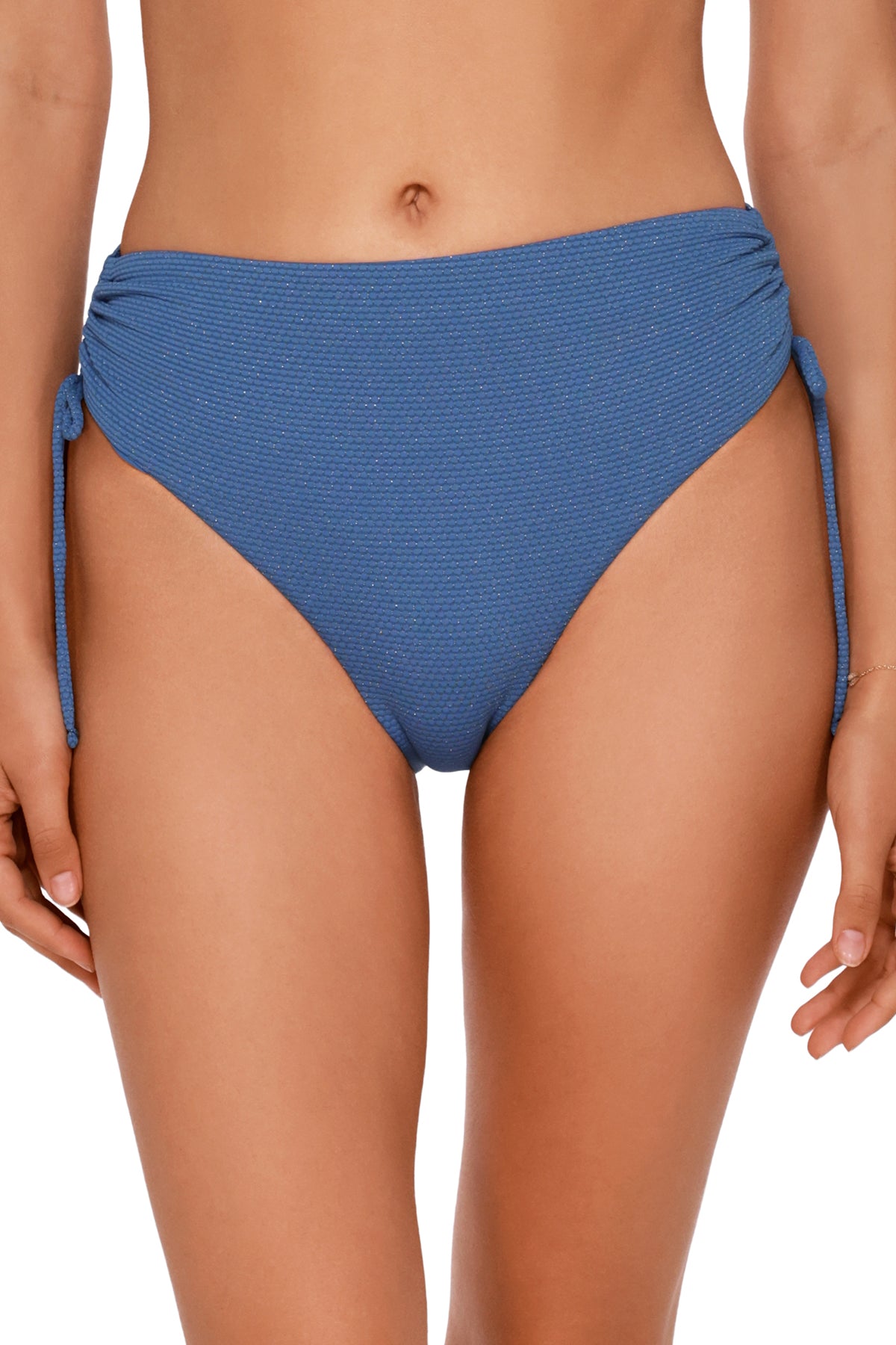 Swim Systems Desert Sky Lurex Malia High Waist Bottom