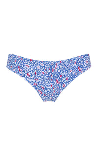 Front pose #1 of a floating garment shot featuring Swim Systems Americana Rib Chloe Bottom