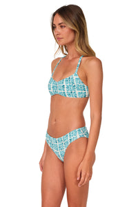 Swim Systems Surf Tile Scrunch Chloe Bottom