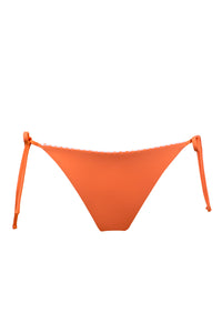 Swim Systems Persimmon Pom Pom Tie Side Bottom