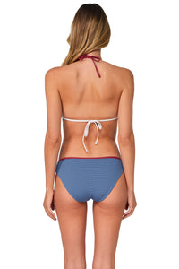 Swim Systems Banner Blue Lurex Berkeley Hipster Bottom