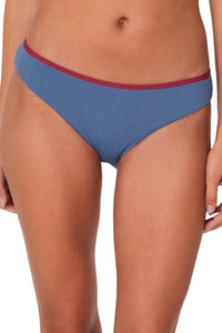 Swim Systems Banner Blue Lurex Berkeley Hipster Bottom