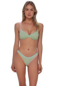 Swim Systems Aloe Lurex Dani Scoop Bottom