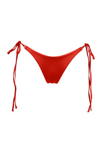 B Swim Setting Sun Red Adriatic Tie-Side Bottom XS / SETSU / L747