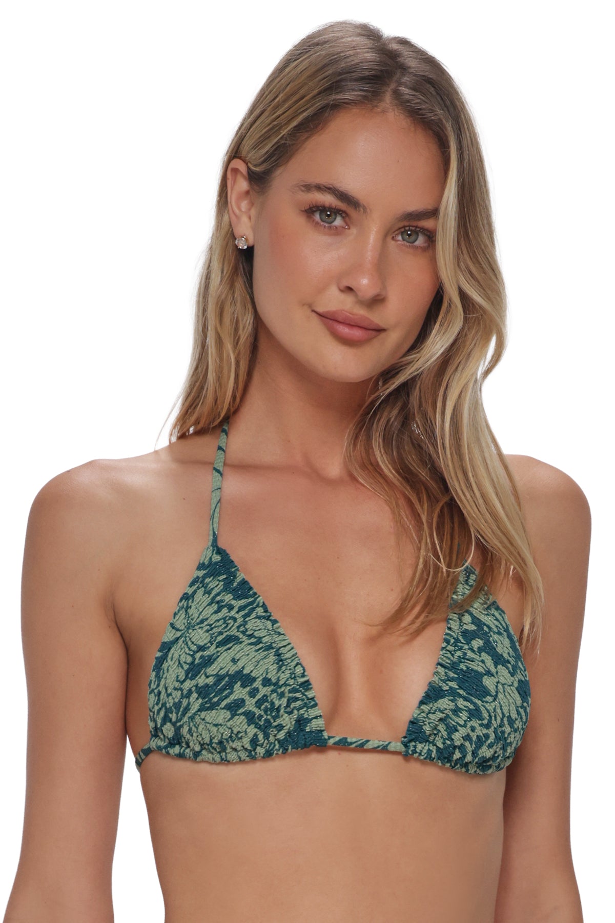 Swim Systems Flutter Lurex Kali Triangle Top