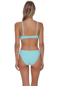 Swim Systems Aqua Haze Rib Pom Pom Annalee Underwire Top