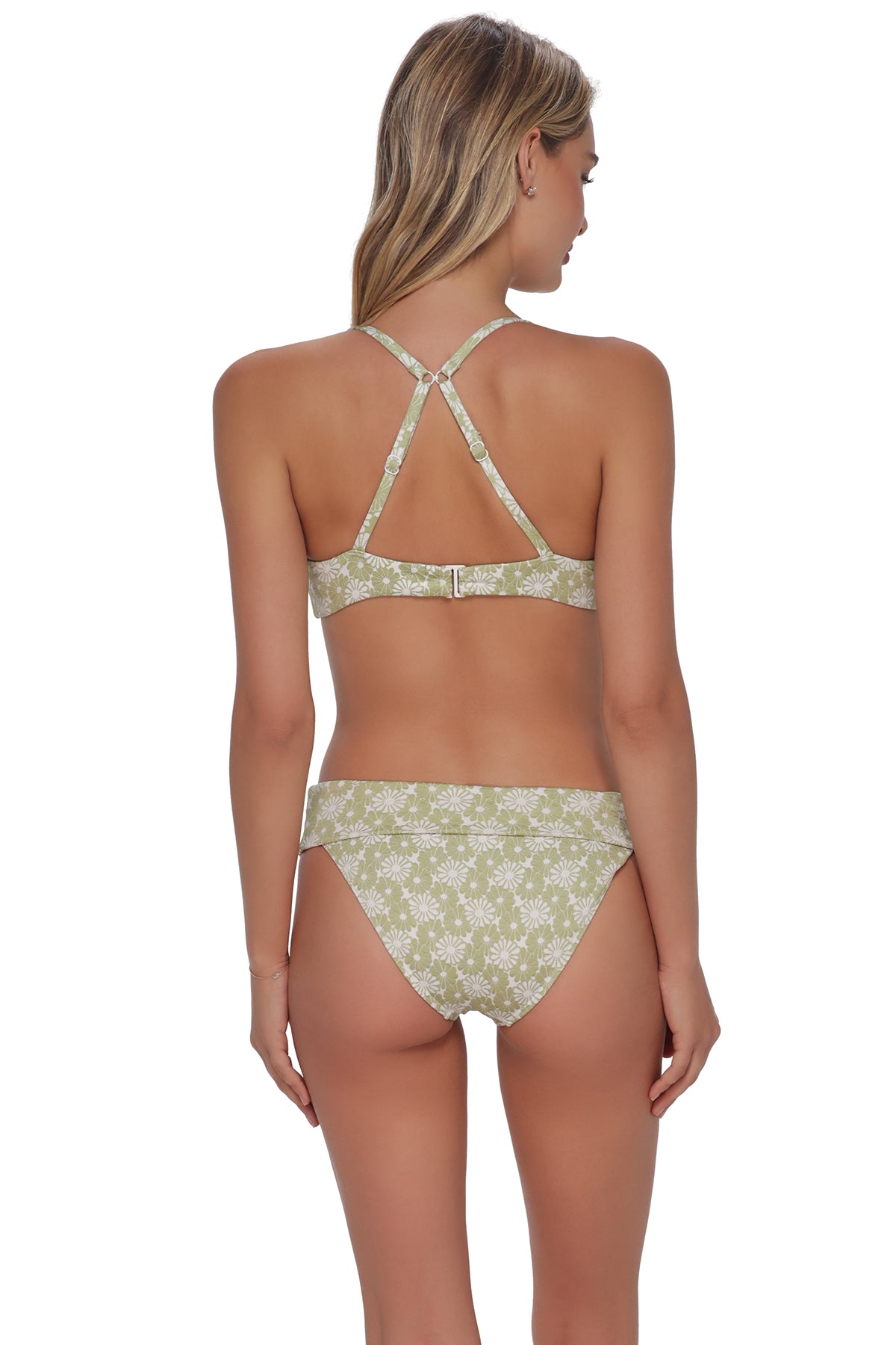 Swim Systems Cactus Flower Pom Pom Annalee Underwire Top