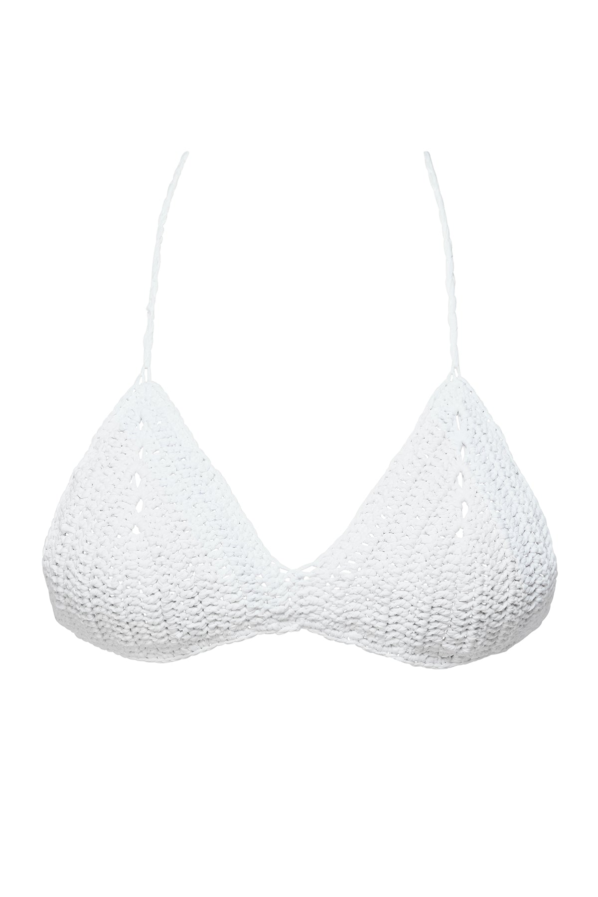 Swim Systems White Crochet Carina Top XS / WHTCR / T515