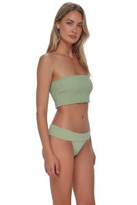 Swim Systems Aloe Lurex Kali Tube Top