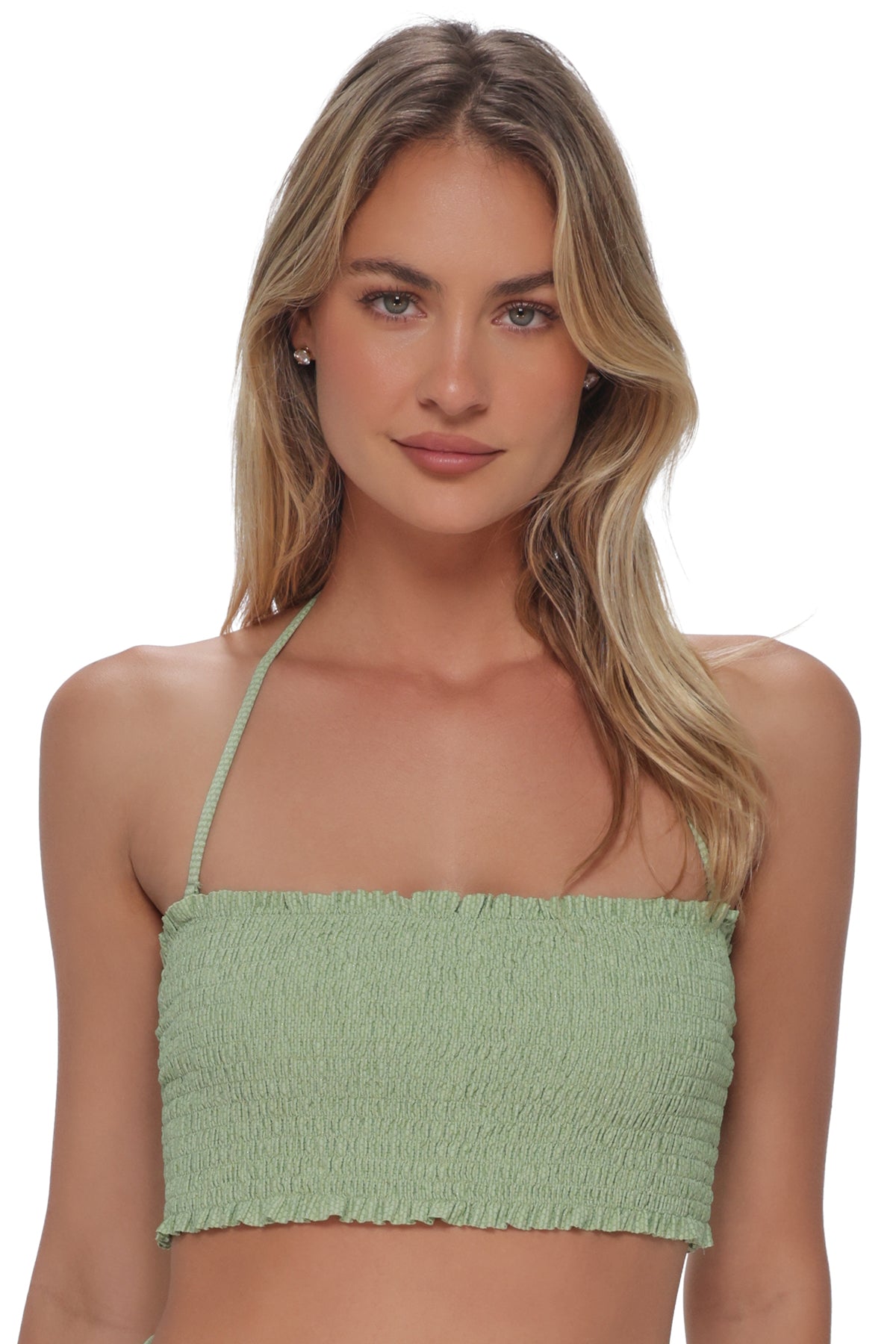 Swim Systems Aloe Lurex Kali Tube Top