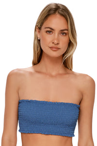 Swim Systems Desert Sky Lurex Kali Tube Top