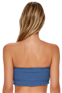 Swim Systems Desert Sky Lurex Kali Tube Top