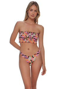 Swim Systems Mod Mirage Lurex Kali Tube Top